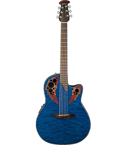 Amazon.com: Ovation Celebrity Elite Plus CE44X-9B Mid-depth